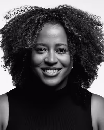 Portrait of Sharon Steed taken at beyond tellerrand in Berlin 2019 by Norman Posselt