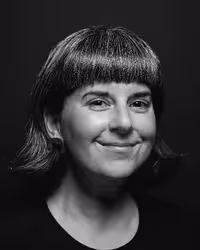 Portrait of Alexandra Deschamps-Sonsino taken at beyond tellerrand in Berlin 2022 by Norman Posselt