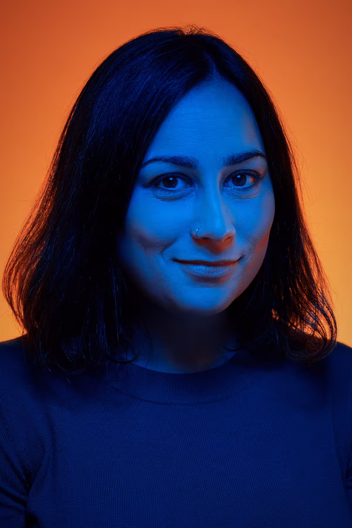 Portrait of Sophie Koonin taken at beyond tellerrand in Berlin 2024 by Norman Posselt