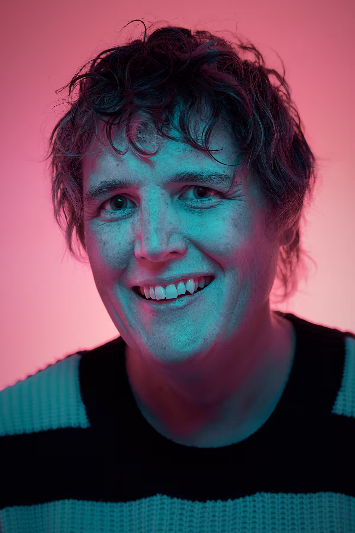 Portrait of Miriam Suzanne taken at beyond tellerrand in Berlin 2024 by Norman Posselt