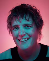 Portrait of Miriam Suzanne taken at beyond tellerrand in Berlin 2024 by Norman Posselt