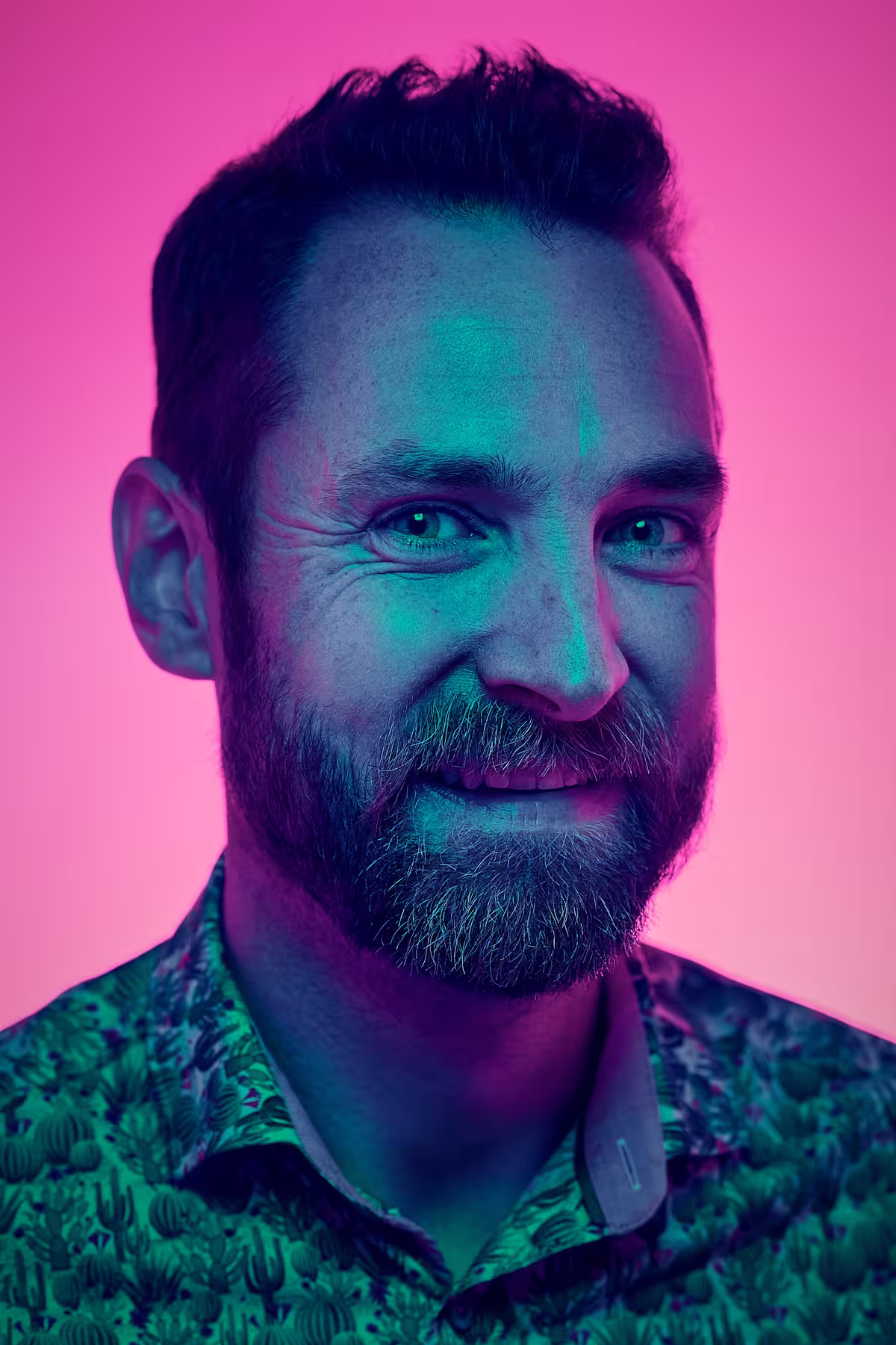 Portrait of Paddy Donnelly taken at beyond tellerrand in Berlin 2024 by Norman Posselt