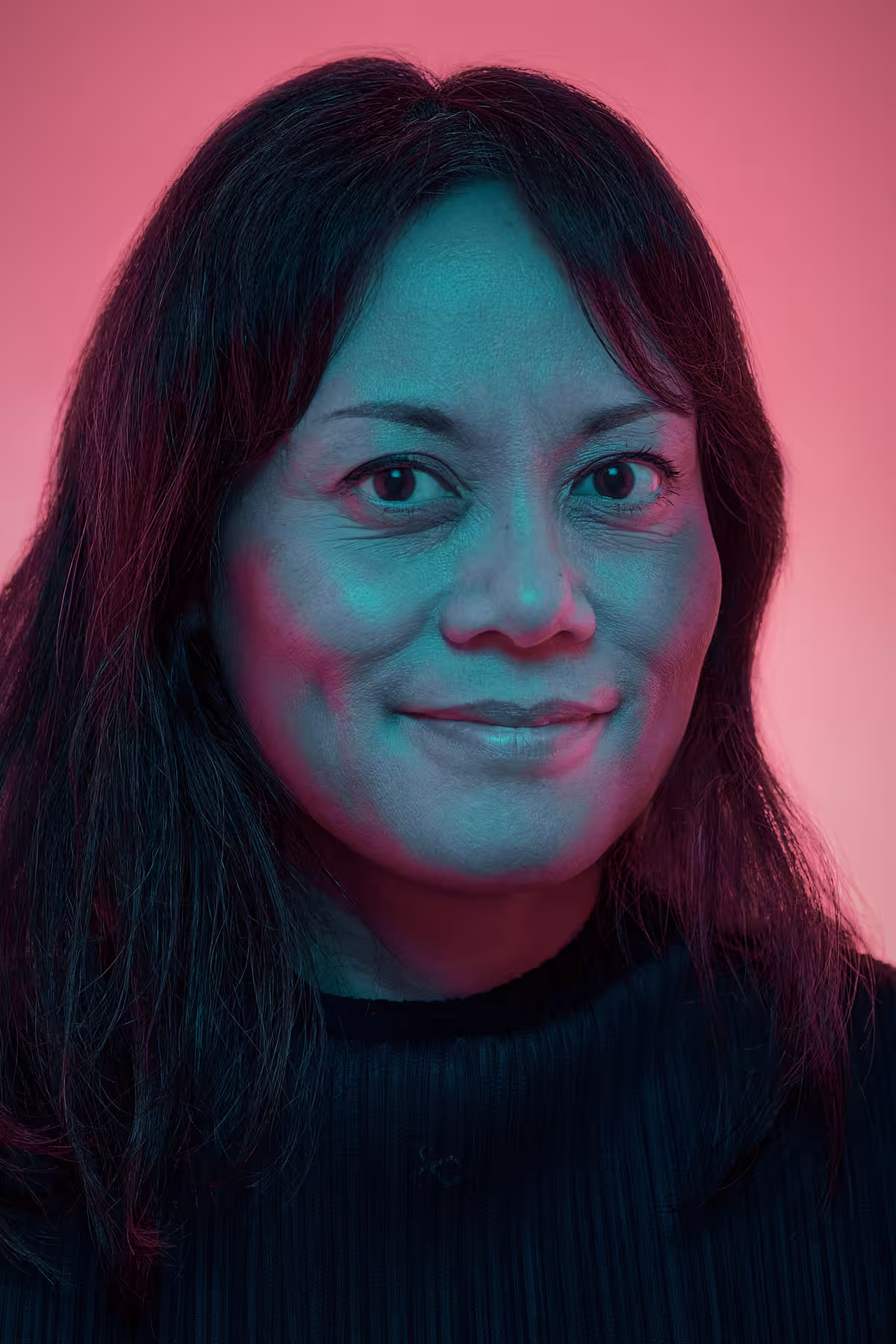 Portrait of Sheryl Cababa taken at beyond tellerrand in Berlin 2024 by Norman Posselt