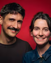 Portrait of Cabeza Patata taken at beyond tellerrand in Berlin 2025 by Norman Posselt