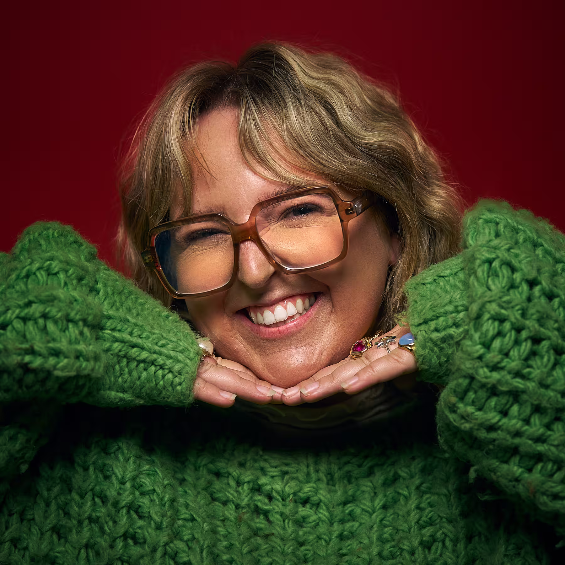 Portrait of Lucy Blakiston taken at beyond tellerrand in Berlin 2025 by Norman Posselt