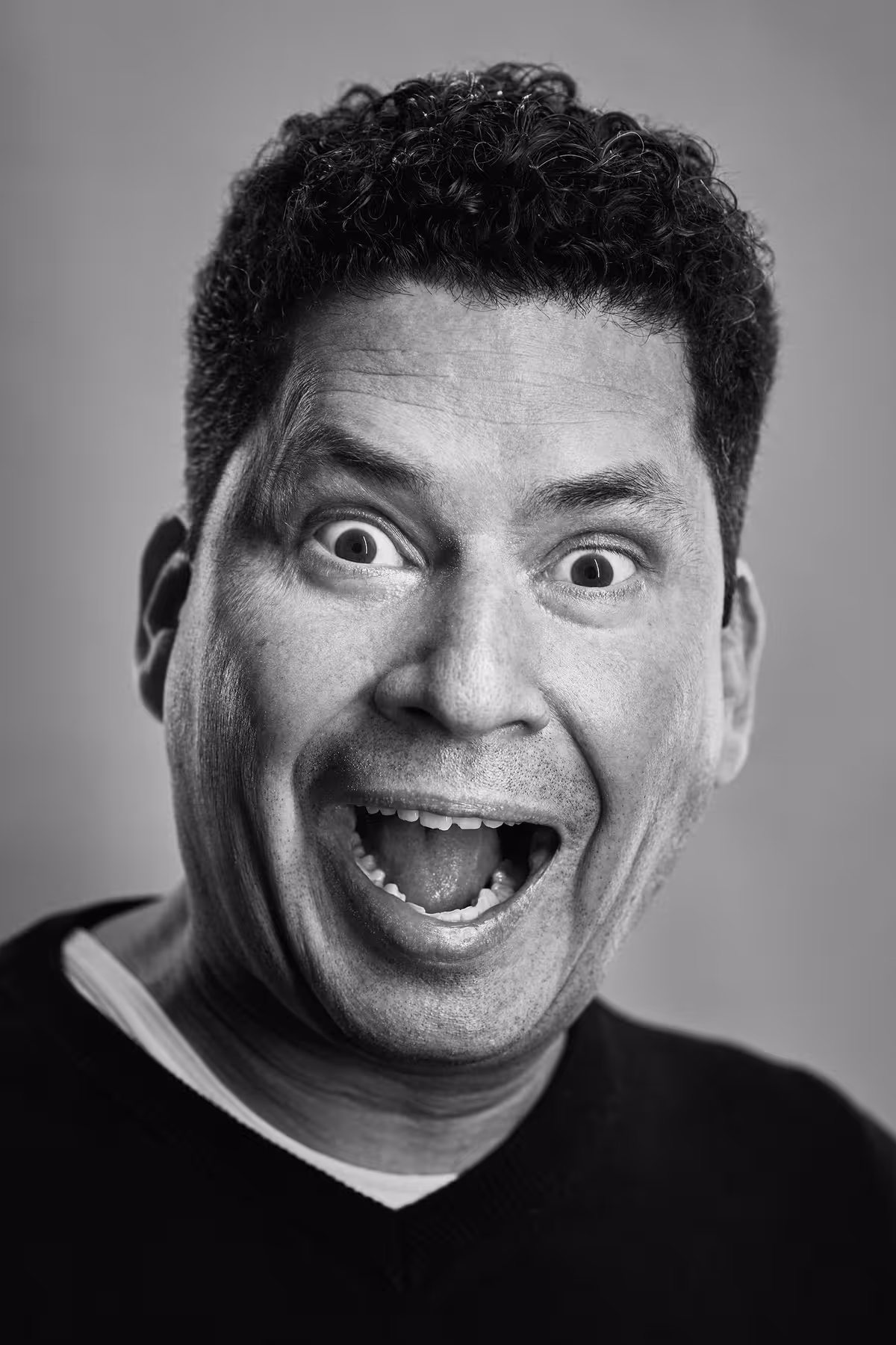 Portrait of Stephen Hay taken at beyond tellerrand in Düsseldorf 2019 by Norman Posselt