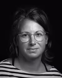 Portrait of Eva-Lotta Lamm taken at beyond tellerrand in Düsseldorf 2021 by Norman Posselt