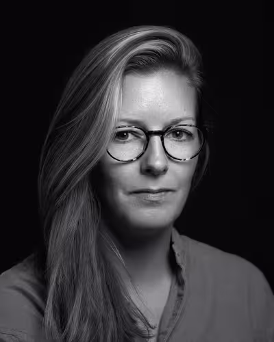 Portrait of Bianca Berning taken at beyond tellerrand in Düsseldorf 2021 by Norman Posselt