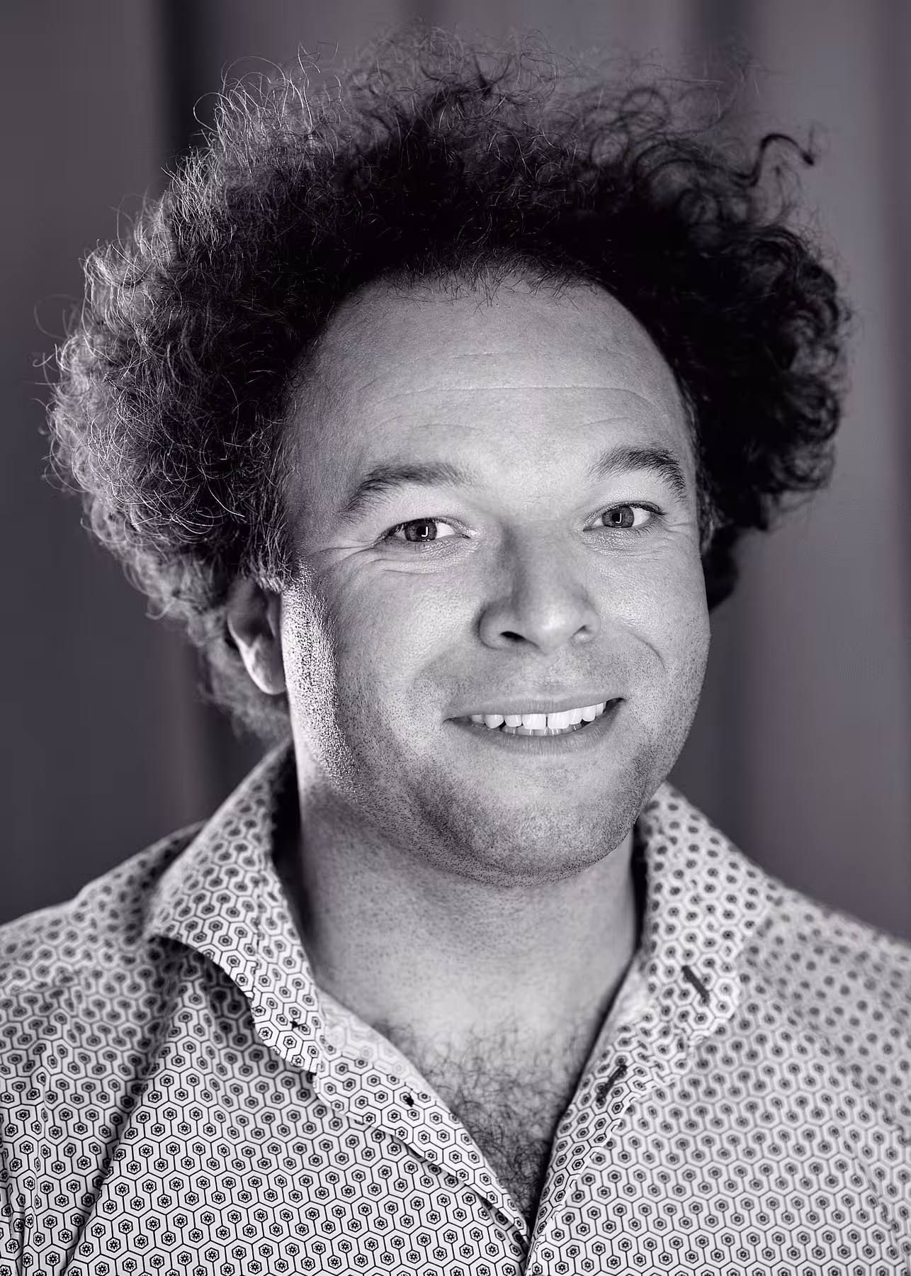 Portrait of Jude Pullen taken at beyond tellerrand in Düsseldorf 2022 by Norman Posselt