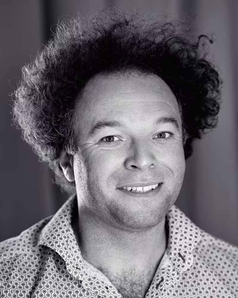 Portrait of Jude Pullen taken at beyond tellerrand in Düsseldorf 2022 by Norman Posselt