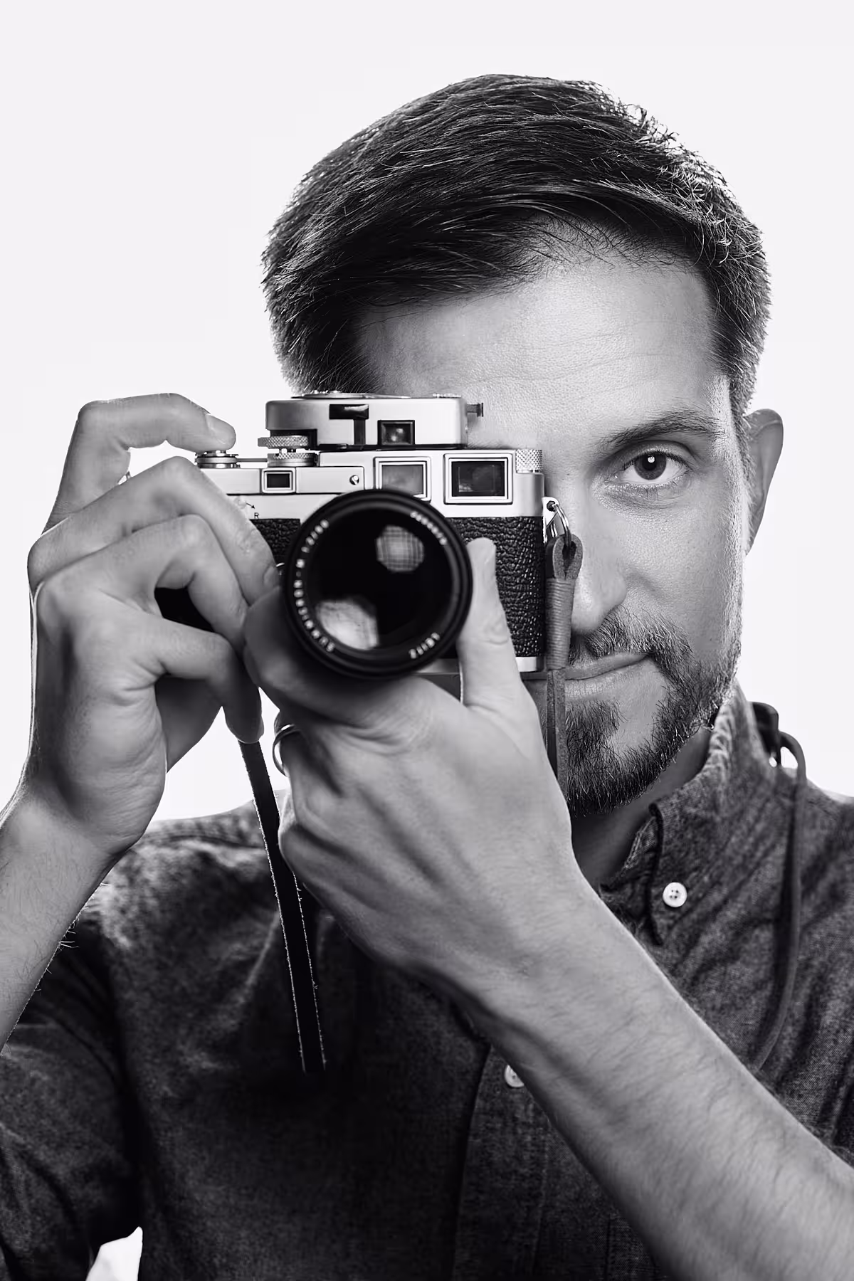 Portrait of Scott Kellum taken at beyond tellerrand in Düsseldorf 2023 by Norman Posselt