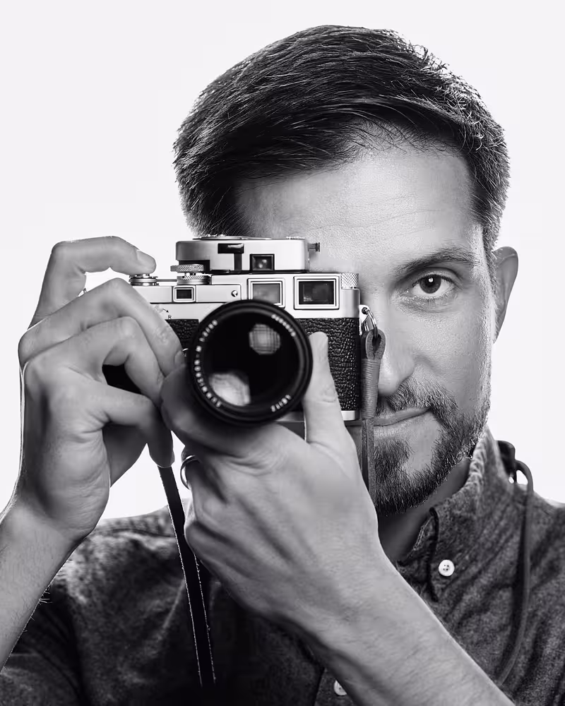 Portrait of Scott Kellum taken at beyond tellerrand in Düsseldorf 2023 by Norman Posselt