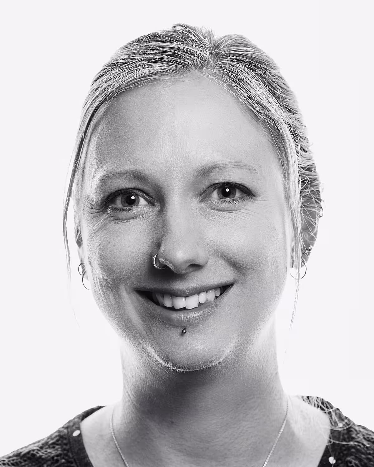 Portrait of Michelle Barker taken at beyond tellerrand in Düsseldorf 2023 by Norman Posselt