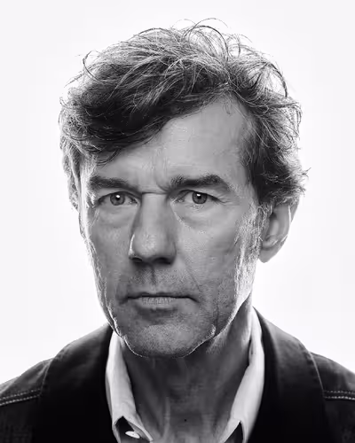 Portrait of Stefan Sagmeister taken at beyond tellerrand in Düsseldorf 2024 by Norman Posselt