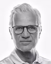 Portrait of Michael Trautmann taken at beyond tellerrand in Düsseldorf 2024 by Norman Posselt