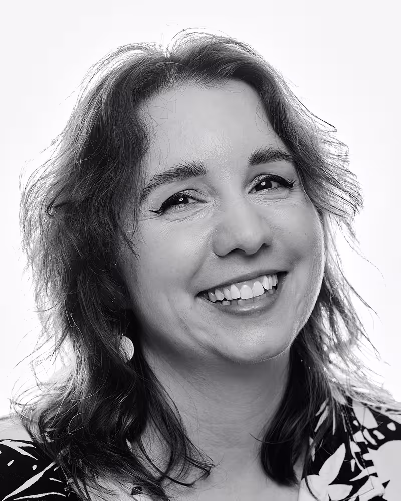 Portrait of Laura Kalbag taken at beyond tellerrand in Düsseldorf 2024 by Norman Posselt