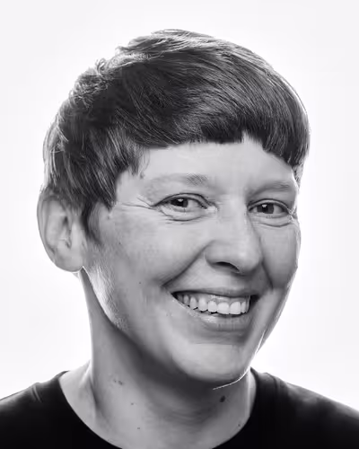 Portrait of Chris Campe taken at beyond tellerrand in Düsseldorf 2024 by Norman Posselt