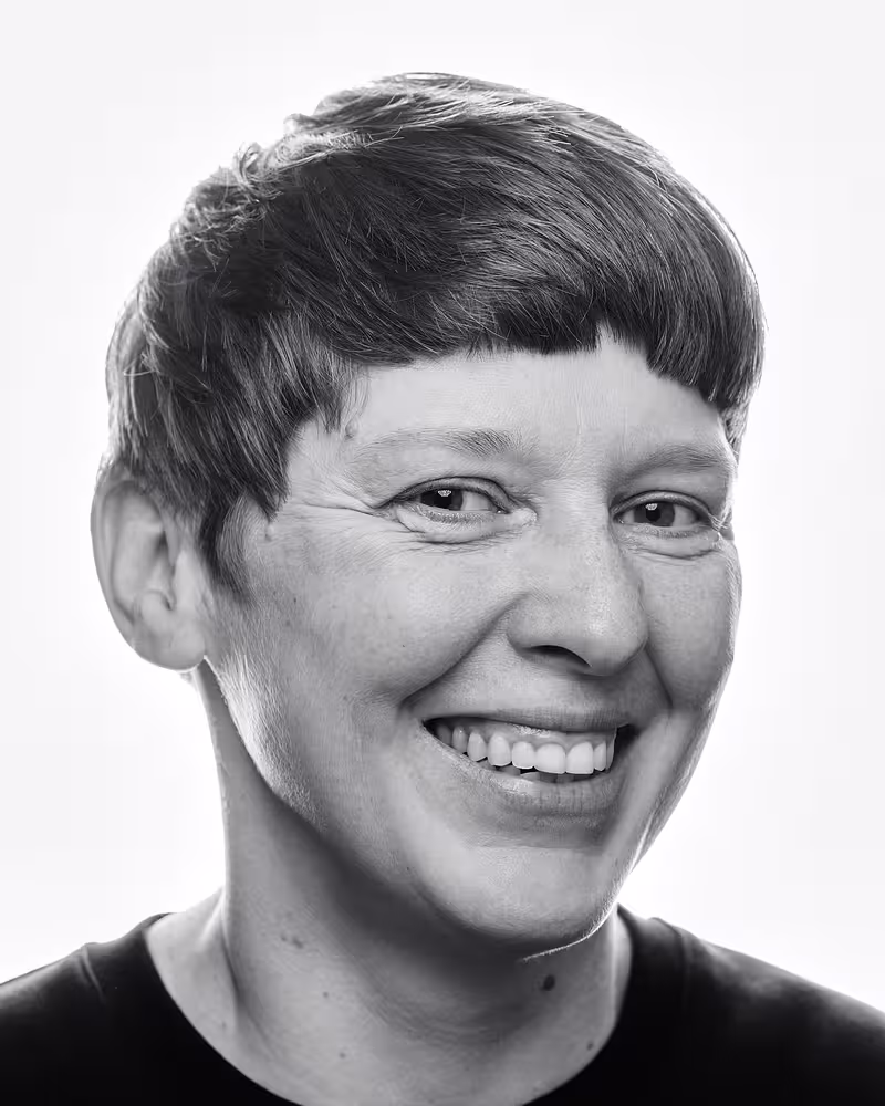 Portrait of Chris Campe taken at beyond tellerrand in Düsseldorf 2024 by Norman Posselt