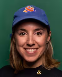 Portrait of Martina Flor taken at beyond tellerrand in Düsseldorf 2025 by Norman Posselt