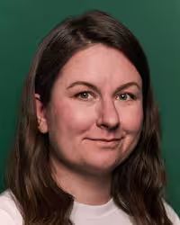 Portrait of Cyd Stumpel taken at beyond tellerrand in Düsseldorf 2025 by Norman Posselt