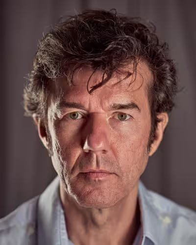 Portrait of Stefan Sagmeister taken at beyond tellerrand in Hamburg 2022 by Norman Posselt