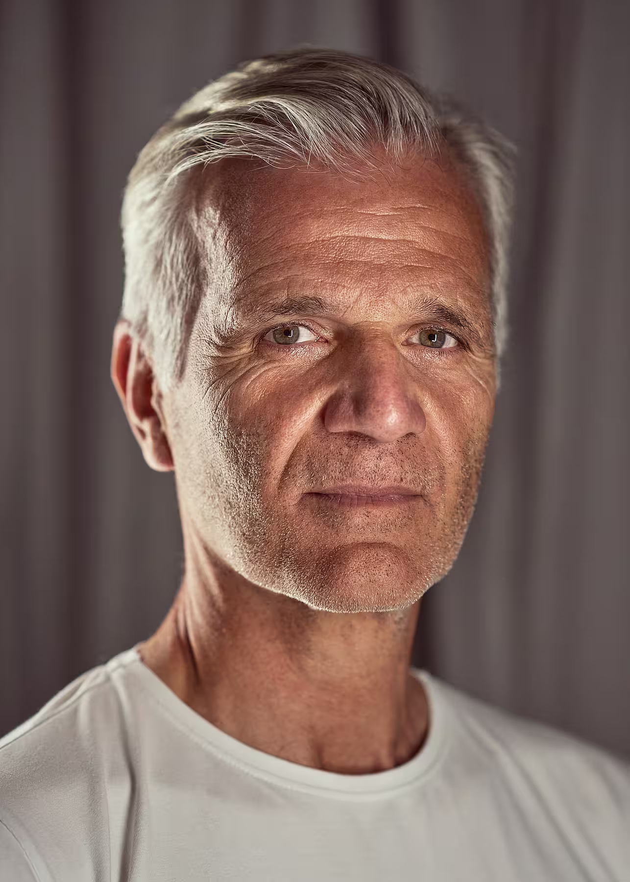 Portrait of Michael Trautmann taken at beyond tellerrand in Hamburg 2022 by Norman Posselt